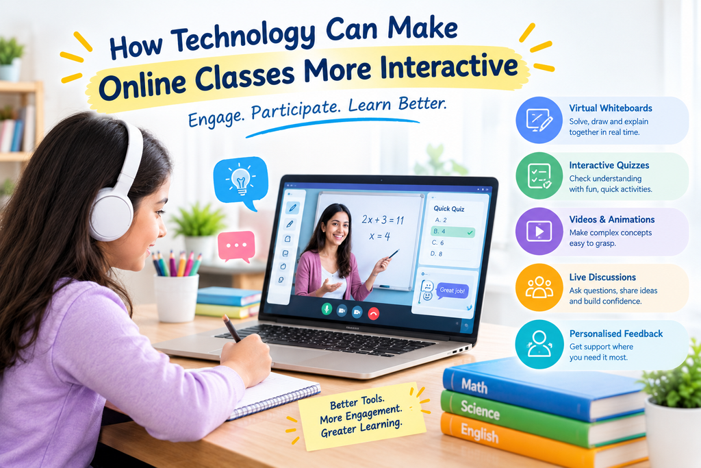 How technology makes online classes more interactive