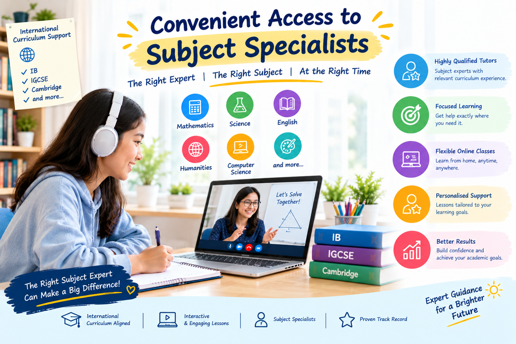 Online Tutoring for International School Students, International Curriculum Online Tuition, IB and IGCSE Online Tutoring, Personalised Online Learning, Best Online Tuition Class
